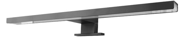Mereo, Mereo Led kúpeľňové osvetlenie nad zrkadlo, čierna, 40 cm, 7 W, 455 lm, 4000 K, IP44, 230 V, MER-CN700B40