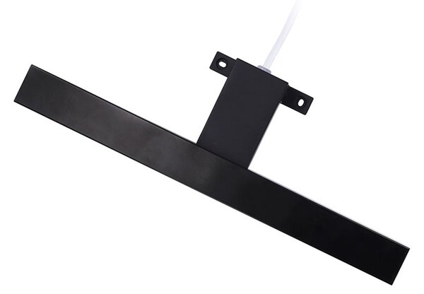 Mereo, Mereo Led kúpeľňové osvetlenie nad zrkadlo, čierna, 40 cm, 7 W, 455 lm, 4000 K, IP44, 230 V, MER-CN700B40