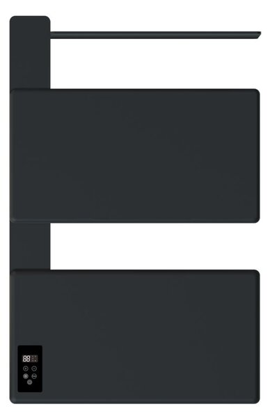 Mereo, Mereo Elektrický sušiak uterákov, 2 moduly, čierny, MER-MT81B
