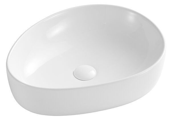 Mereo, Mereo Umyvadlo na desku bez prepadu, Doren, 520x400x130 mm, slza, keramické, MER-UC524013