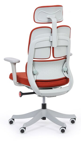 Kancelárska stolička ERGONOMY, červená