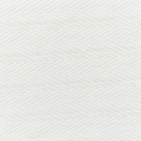 Deka biela bavlna 150 x 200 cm vzor chevron so strapcami prikrývka pléd klasický štýl spálňa