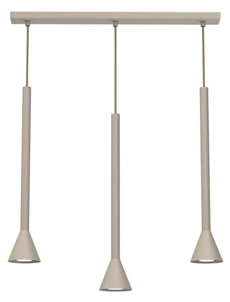 Luster na lanku MAZZO 3xGU10/8W/230V béžový