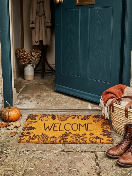 Sinsay - Vstupná rohožka s nápisom Welcome - pšenicová
