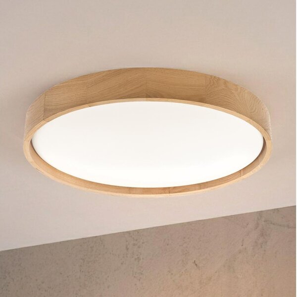 Brilagi - LED stropné svietidlo MANAROLA PLAIN LED/36W/230V 3000K pr. 48 cm dub
