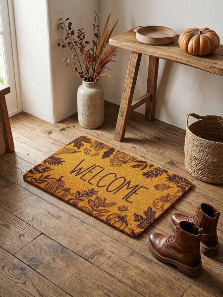 Sinsay - Vstupná rohožka s nápisom Welcome - pšenicová