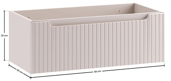 NOVA CASHMERE 82-80-40-1S skrinka pod umývadlo 80 cm