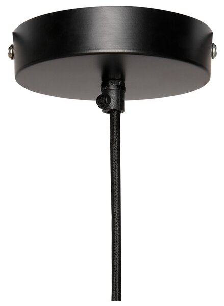 Závesná lampa béžová tienidlo z bavlnených nití osvetlenie do interiéru prírodný štýl japandi