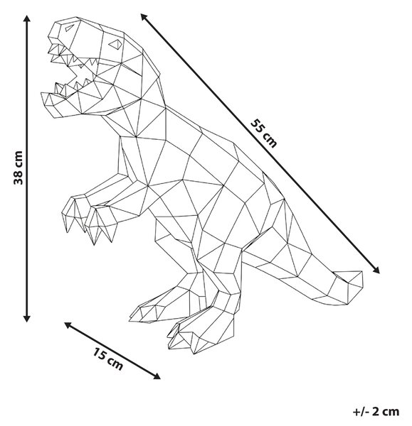 LED dekorácia viacfarebná PET dinosaurus tyranosaurus bytová dekorácia so svetielkami doplnky