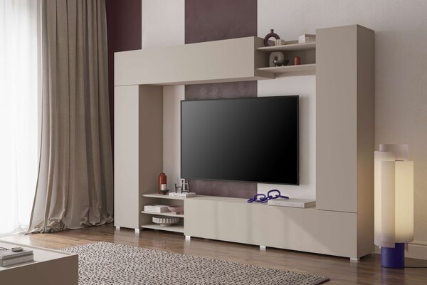 PROFI obývacia TV stena VERO kašmír