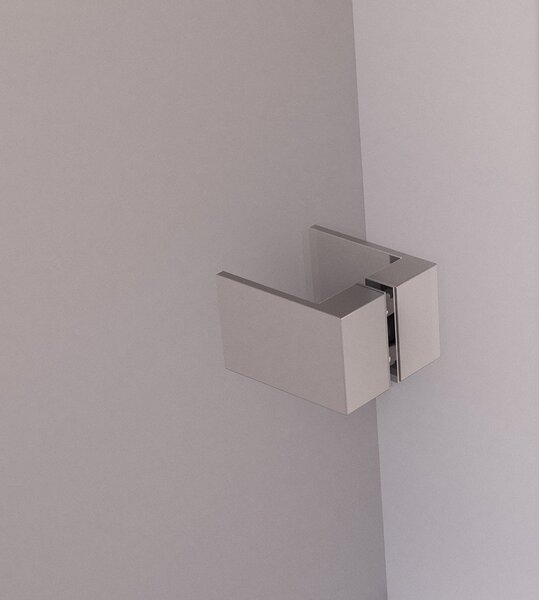 Polysan Polysan, FORTIS EDGE sprchové dvere bez profilu 1000mm, číre sklo, pravé, FL1210R