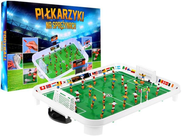 Detský stolný futbal na pružinách s 22 hráčmi