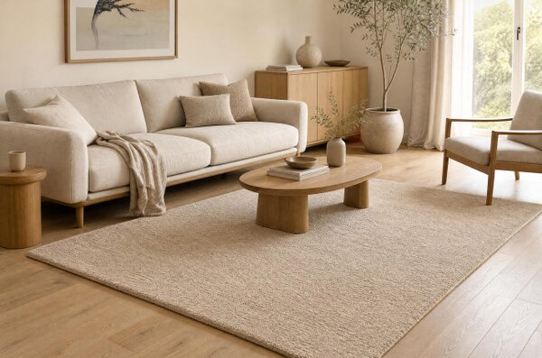 Koberec DUNE WOOL 497 01 TM130 béžový