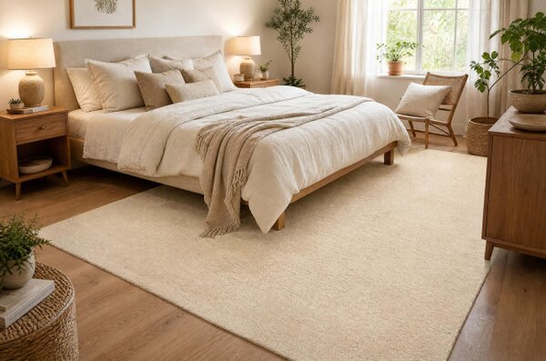 Koberec DUNE WOOL 497 01 TM100 krémový