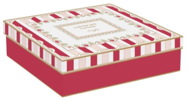 FEDORA Home Set pre 6 osôb - porcelánový hrnček espresso s tanierikom, 100ml, Coffee Mania Flowery