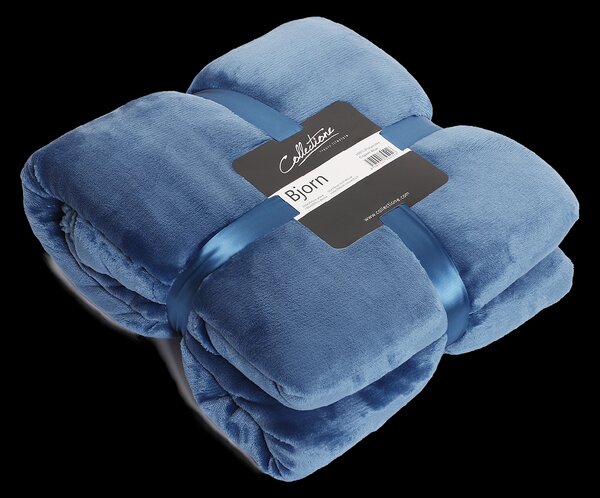 FEDORA Home Deka Bjorn modrá
