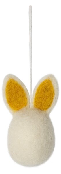 Závesná veľkonočná dekorácia Hedvig Yellow 8 cm