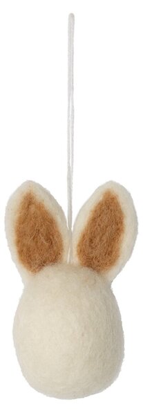 Závesná veľkonočná dekorácia Hedvig Brown 8 cm