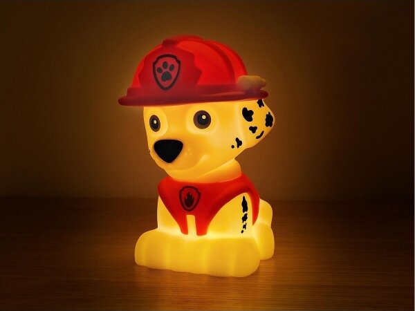 MegaLight - LED Stmievateľná nabíjacia detská lampa PAW PATROL MARSHALL LED/5V
