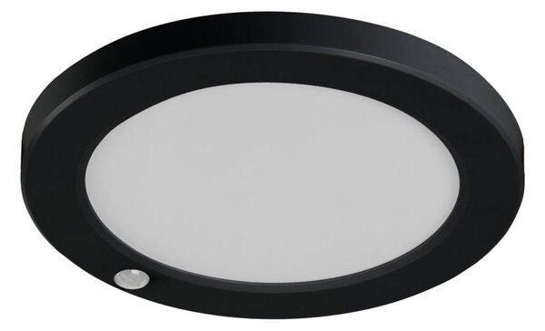 Kanlux 24605 - LED Svietidlo so senz. 2v1 ERGA LED/17W/230V 3000/4000/6500K čierna
