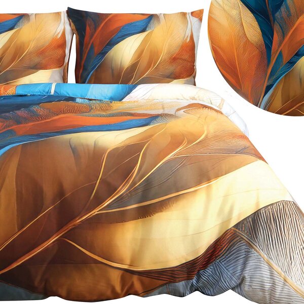 SATÉNOVÉ OBLIEČKY SATYNLOVE PREMIUM 180X200 CM, 2KS 70X80 CM LISTY