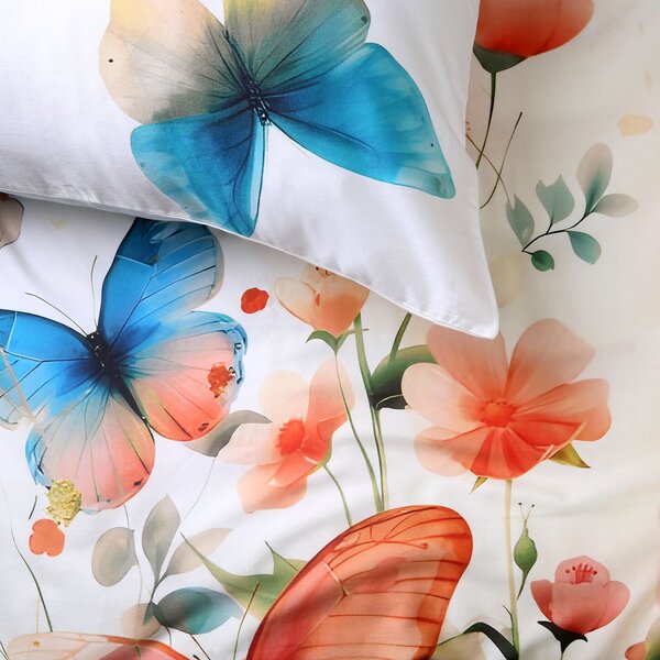 SATÉNOVÉ OBLIEČKY SATYNLOVE PREMIUM 160X200 CM, 2KS 70X80 CM VZOROVANÉ