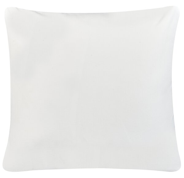 Sada 2 vonkajších dekoratívnych vankúšov fialová polyester 45 x 45 cm so vzorom záhradné doplnky