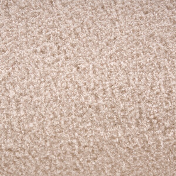 Posteľ s úložným priestorom svetlobéžová buklé čalúnenie 90 x 200 cm minimalistický moderný dizajn spálňa