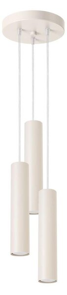 Sollux SL.1482 - Luster na lanku LAGOS 3xGU10/10W/230V krémová