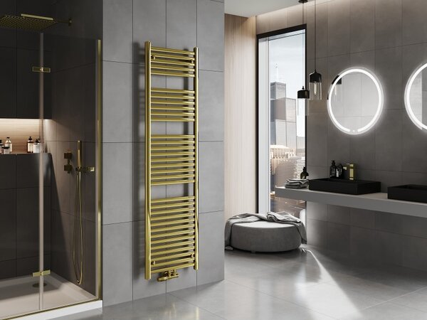Mexen Hades, vykurovacie teleso 1800x500 mm, 666 W, zlatá lesklá, W104-1800-500-00-50