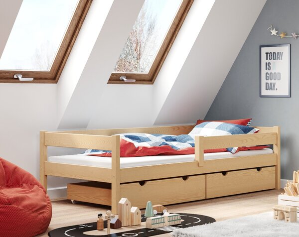 MAXMAX Detská posteľ z masívu PAVLÍK 2 - 200x90 cm