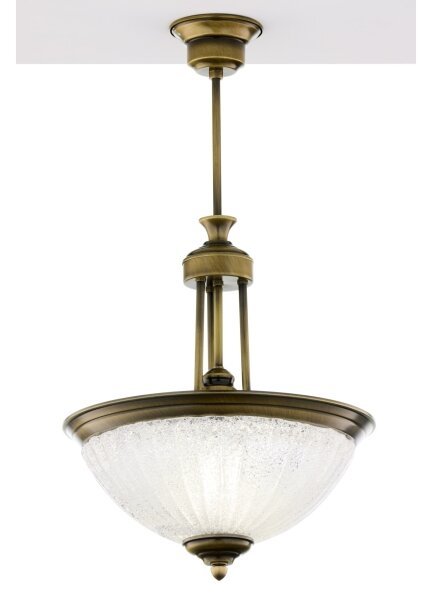 Jupiter 2134 - Luster na tyči CARMEN 1xE27/15W/230V bronz/patina