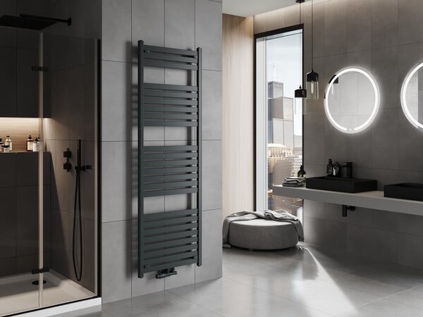 Mexen Uran, vykurovacie teleso 1800x600 mm, 923 W, antracitová, W105-1800-600-00-66