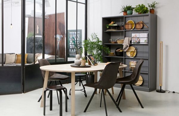 Rozkladací jedálenský stôl WOOOD Lange, ⌀ 120 cm