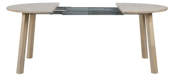 Rozkladací jedálenský stôl WOOOD Lange, ⌀ 120 cm