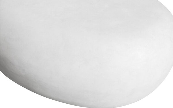 Biely konferenčný stolík 49x65 cm Pebble – vtwonen