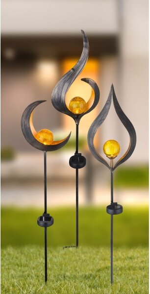 Globo 33465 - LED Solárne svietidlo SOLAR LED/0,02W/3V 600mAh IP44 bronz