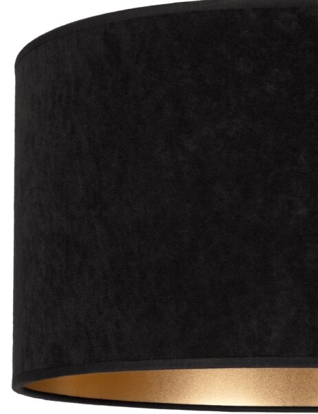Brilagi - Luster na lanku VELVET 1xE27/60W/230V pr. 40 cm čierna/zlatá