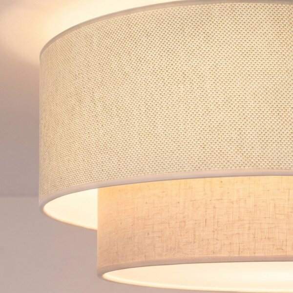 Brilagi - LED stropné svietidlo BOHO ECO 1xE27/10W/230V pr. 40 cm krémové