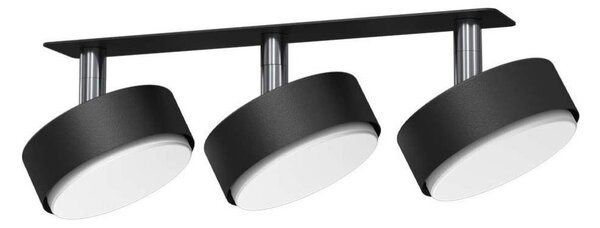 Brosline 3262 - Zapustené bodové svietidlo DROP 3xGX53/9W/230V čierne