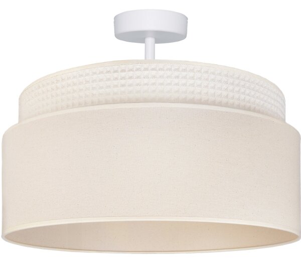 Brilagi - Prisadený luster PADOVA 1xE27/60W/230V pr. 40 cm krémová