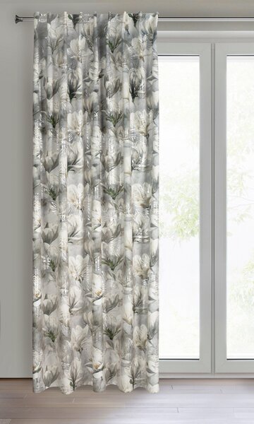 ZATEMŇOVACÍ ZÁVES NA PÁSKE SANDY 140X300 CM VZOROVANÁ