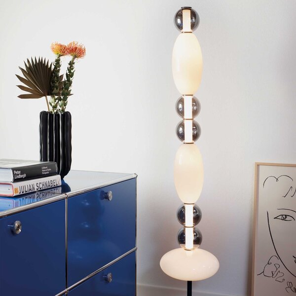 Ideal lux 314198 LED stojacia lampa LUMIERE | 58W integrovaný LED zdroj | 6500lm | 3000K
