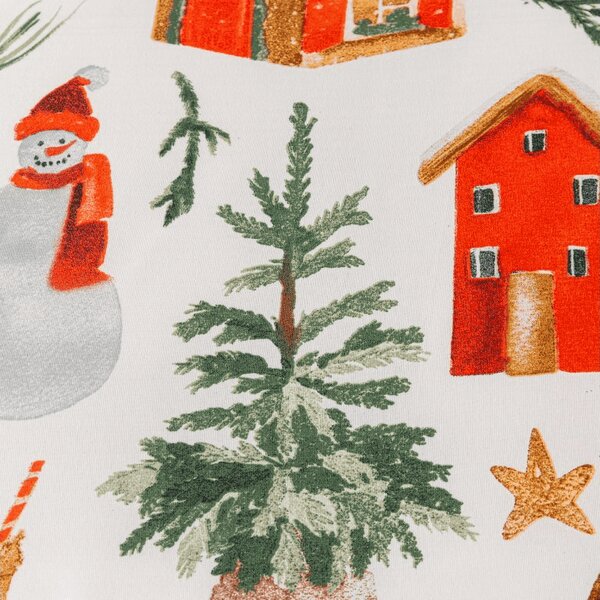 Obliečky z mikrovlákna FESTIVE MAGIC biele Rozmer obliečky: 2 ks 70 x 90 cm | 200 x 220 cm