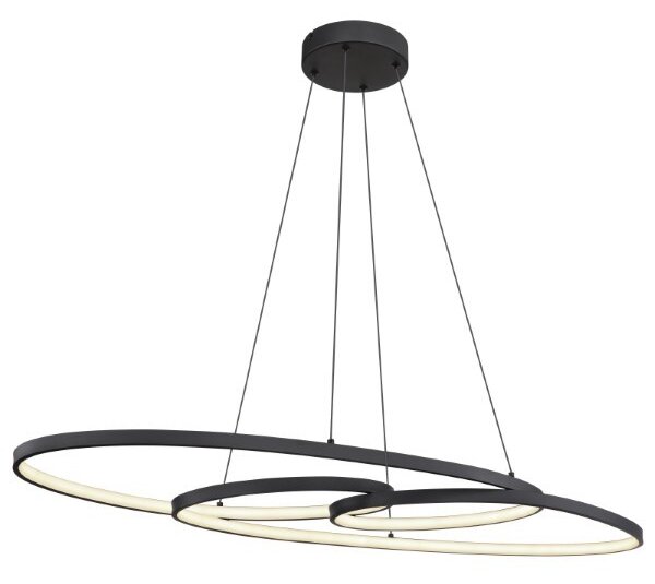 Globo 67177-40 LED závesné stropné svietidlo SPIRA | 39W integrovaný LED zdroj | 1880lm | 2700-4000-6500K