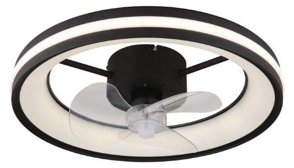 Globo 03651 LED ventilátor s osvetlením GATIAN | 30W integrovaný LED zdroj | 2215lm | 2700-6500K