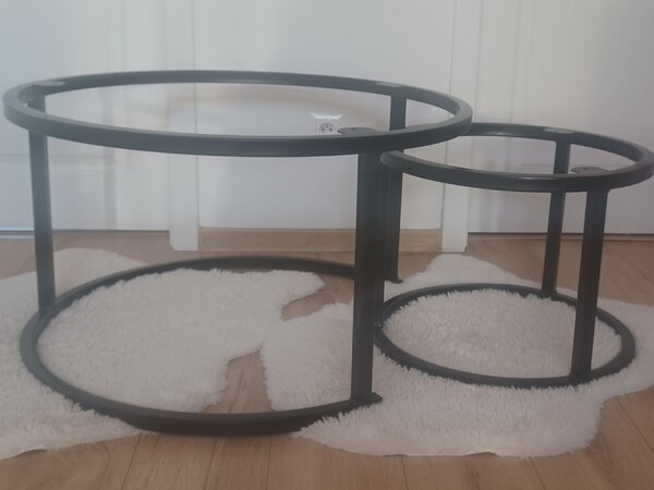Kruhový set podnoží Farba: Biela, Veľkosť: 40 cm a 60 cm