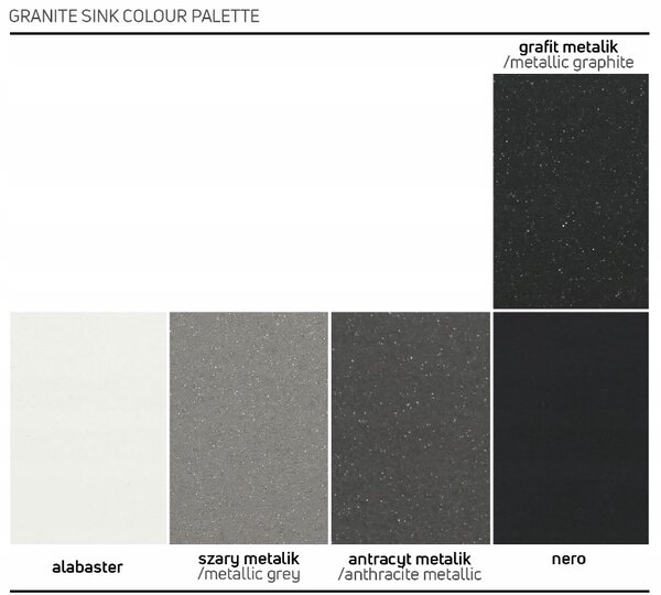Deante Evora, granitový drez na dosku 780x440x193 mm, 3,5" + priestorovo úsporný sifón, 1-komorový, biela, ZQJ_A113