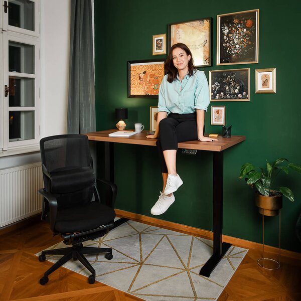 Ergonomická kancelárska stolička Liftor Orca, čierna