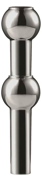 Dizajnová vázička STOFF Nagel Black Chrome